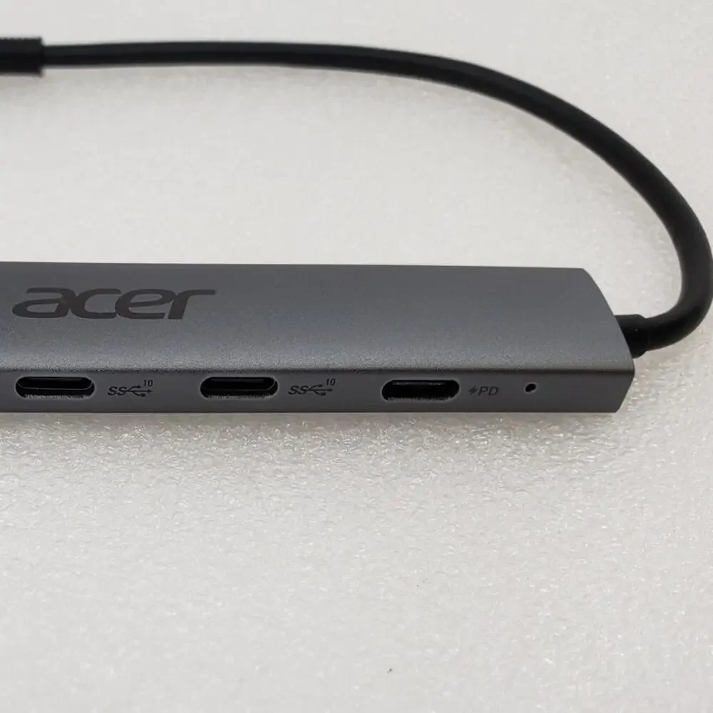 Acer USB-C Hub Multiport Adapter 5-in-1 Type-C Data Hub with Power Delivery